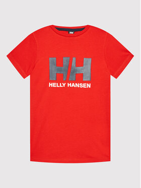 Helly Hansen Helly Hansen T-Shirt Logo 41709 Červená Regular Fit