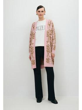 BIZUU BIZUU Kardigan ALIAN CARDIGAN Růžová Standard Fit