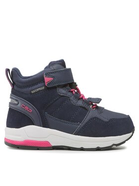 CMP CMP Sneakersy Kids Hadil Leather Wp Urban Shoes 3Q84524 Granatowy