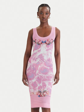 Versace Jeans Couture Versace Jeans Couture Každodenní šaty 80HAO9P6 JS545 Růžová Slim Fit