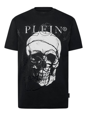 PHILIPP PLEIN PHILIPP PLEIN Tričko 293 Čierna Regular Fit