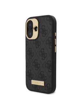 Guess Guess Etui na telefon iPhone 16 Plus Czarny