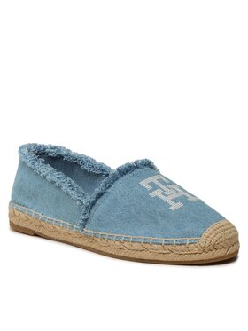 Tommy Hilfiger Tommy Hilfiger Espadrile Denim Espadrille FW0FW07270 Modra