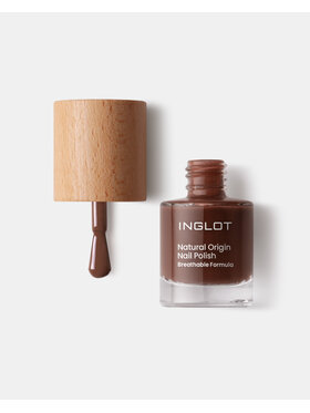 INGLOT INGLOT Natural Origin Lakier do paznokci True Ebony 017