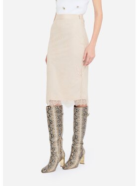 Liu Jo Liu Jo Minigonna CF5289J4961X0720 Beige Regular Fit