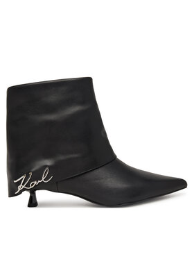 KARL LAGERFELD KARL LAGERFELD Ботильйони KL30141 Чорний