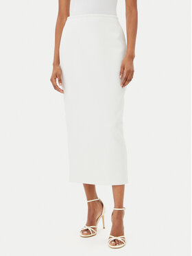 French Connection French Connection Midi suknja 73YAB Bijela Regular Fit