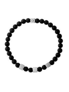 Manoki manoki Bransoletka BA866BS Czarny