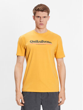 Quiksilver Quiksilver T-Shirt Between The Lines EQYZT07216 Žlutá Regular Fit