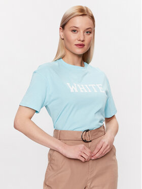 Maglietta Maniche Tre Quarti United Colors Of Benetton T-Shirt Donna - Cotone Regular Fit Con Scollo A Barchetta T-shirt Rigata Donna - 4