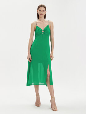 Morgan Morgan Rochie cocktail 231-RIGNY Verde Regular Fit