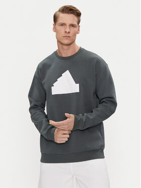 adidas adidas Суитшърт Future Icons Badge of Sport IR9163 Зелен Regular Fit