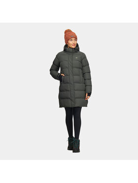 Alpinus Alpinus Płaszcz Iparla Zielony Regular Fit