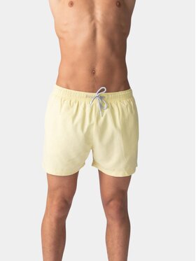 TeeShoppen TeeShoppen Kombinezon plażowy 'Basic Collection' Żółty Regular Fit