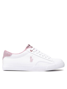 Polo Ralph Lauren Polo Ralph Lauren Sneakers aus Stoff Theron V RF104103 Weiß