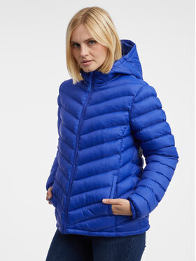 Orsay Orsay Kurtka zimowa 811126555000__36 Niebieski Regular Fit