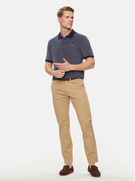 Gant Polo Majica Oxford 2057029 Mornarsko Modra Regular Fit