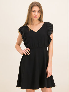 iBlues iBlues Koktel haljina 72262696 Crna Regular Fit