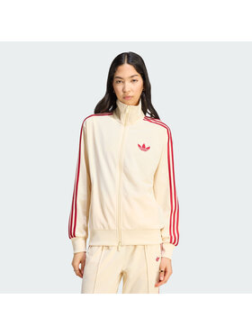 adidas adidas Bluza FIREBIRD Żółty Loose Fit