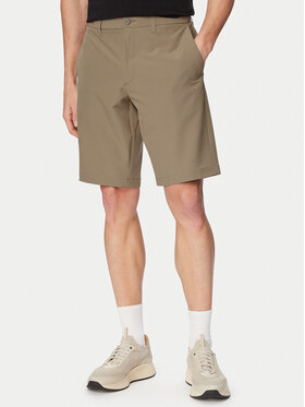 BOSS BOSS Шорти от плат S Commuter 10.5 Inch 50540337 Светлозелен Slim Fit