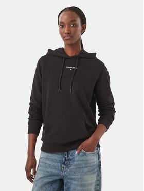 Tommy Jeans Tommy Jeans Суитшърт Classic Logo DW0DW23537 Черен Regular Fit