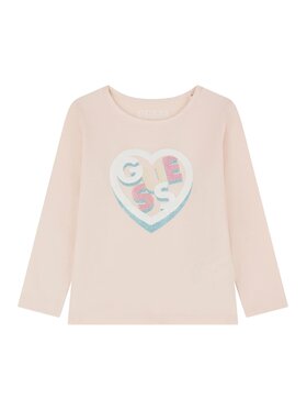 Guess Kids Guess Kids Top 179806 Różowy Classic Fit