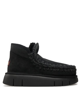 Mou Mou Μπότες Χιονιού Eskimo Bounce Sneaker FW531009A Μαύρο