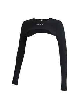 Yeaz Yeaz Top TRUTH Czarny Slim Fit