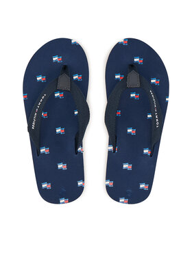 Tommy Hilfiger Tommy Hilfiger Pantoletten T3X8-34409-0058 Blau