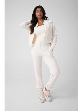 Guess Guess Spodnie materiałowe 183940 Beżowy Classic Fit