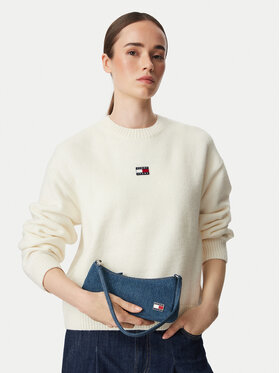 Tommy Jeans Tommy Jeans Handtasche Tjw Cool Denim Shoulder Bag AW0AW19157 Blau