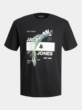 Jack&Jones Jack&Jones T-Shirt Jjclarc 12247768 Czarny Relaxed Fit