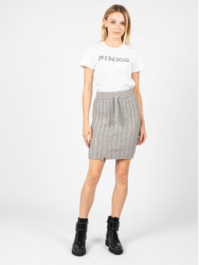 PINKO PINKO Sukně 1G1671 Y79B | Giafin Šedá Slim Fit