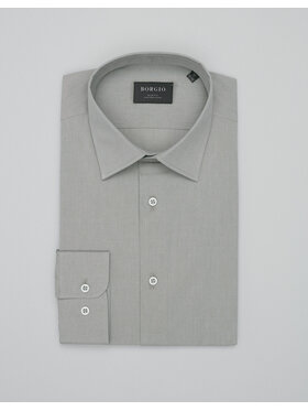 Borgio Borgio Koszula Ascoli_00677 Zielony Slim Fit
