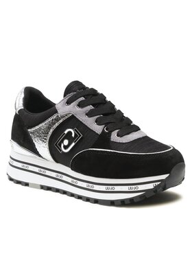 Liu Jo Liu Jo Sneakersy Maxi Wonder 20 BF3009 PX388 Černá
