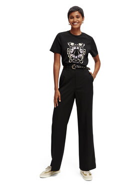 Scotch & Soda Scotch & Soda Majica 167895 Črna Regular Fit