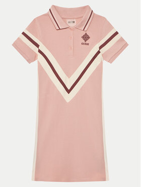 Guess Guess Повсякденна сукня J5RK45 KCOK1 Рожевий Regular Fit