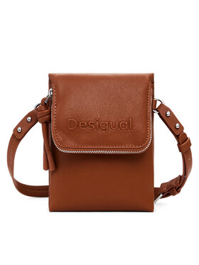 Desigual Desigual Torebka na telefon 25SAYP18 Brązowy