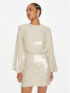 Robe cocktail ecru store