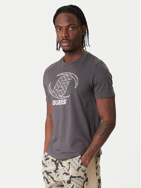 Guess Guess Tričko Z6RI06 I3Z14 Sivá Regular Fit
