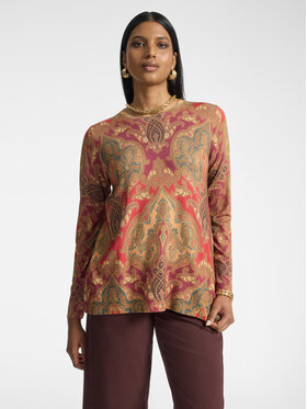 Elena Mirò Elena Mirò Sweter M101Z000866N0S1 Pomarańczowy Regular Fit
