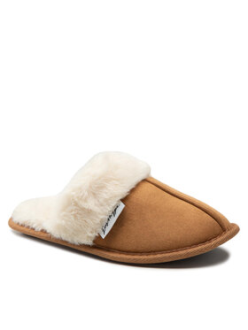 HYPE HYPE Bačkory Slip On Mule Slipper YWBS-007 Hnědá