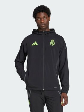 adidas adidas Kurtka wielofunkcyjna Real Madrid Tiro 25 Pro Vis Tech Travel Czarny Slim Fit