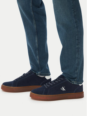 Calvin Klein Calvin Klein Сникърси Classic Cupsole Laceup Su YM0YM01434 Тъмносин