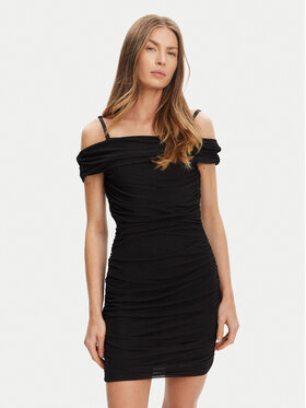 Guess Guess Sukienka koktajlowa W5YK21 KCZC2 Czarny Slim Fit