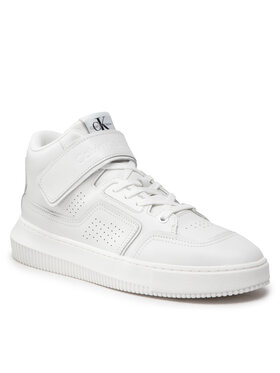 Calvin Klein Jeans Calvin Klein Jeans Sneakers Chunky Cupsole Laceup Mid Lth-Pu YM0YM00426 Blanc