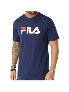 Fila Fila T-Shirt bellano tee Niebieski Casual Fit