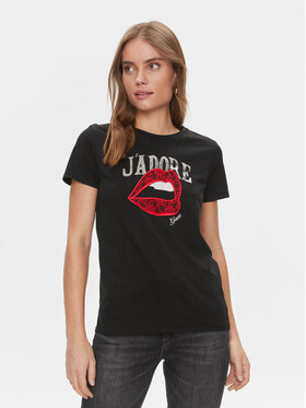 Guess Guess T-Shirt W4RI26 K9RM1 Schwarz Regular Fit