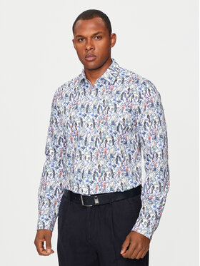JOOP! JOOP! Koszula 200Pitty 30041410 Beżowy Slim Fit