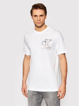 Calvin Klein Jeans Calvin Klein Jeans T-shirt J30J319380 Bijela Regular Fit